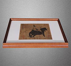 荷塘书画装裱配框服务案例